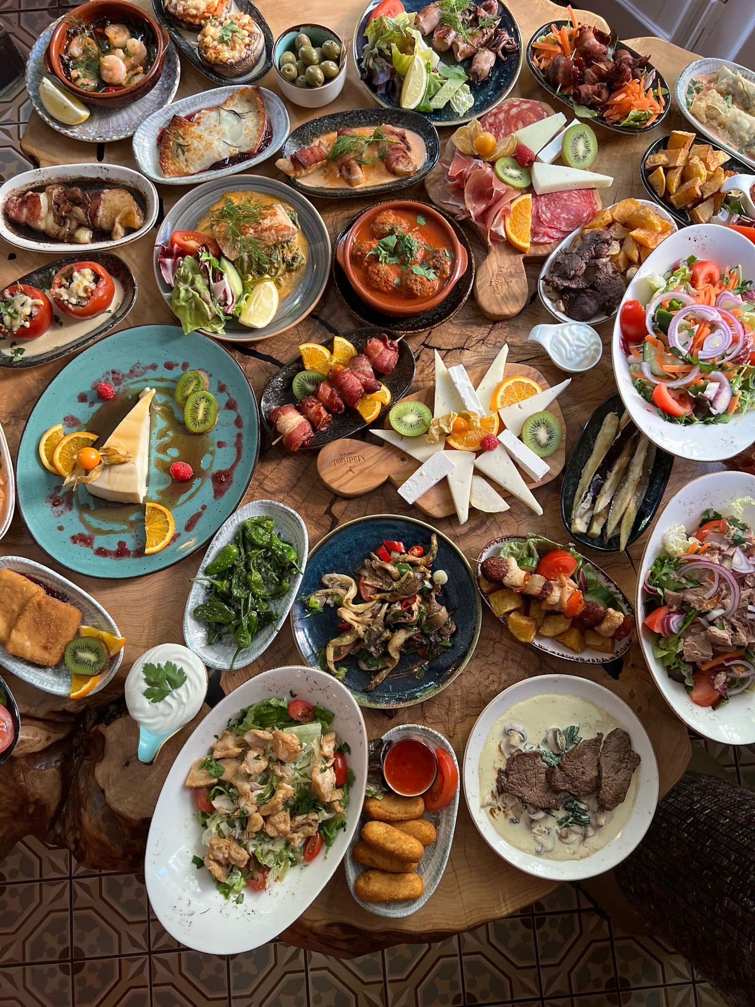 Der Hauptspeisesaal von Perla del Norte